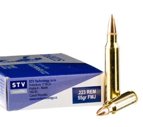 1000 Rounds of .223 Ammo by Scorpio – 55gr FMJ