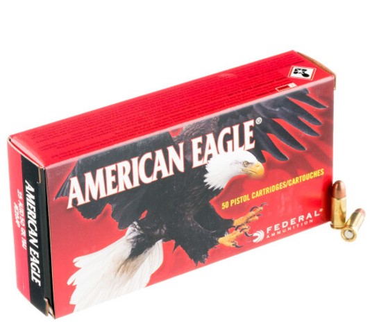 1000 Rounds of .25 ACP Ammo by Federal  Eagle – 50gr FMJ