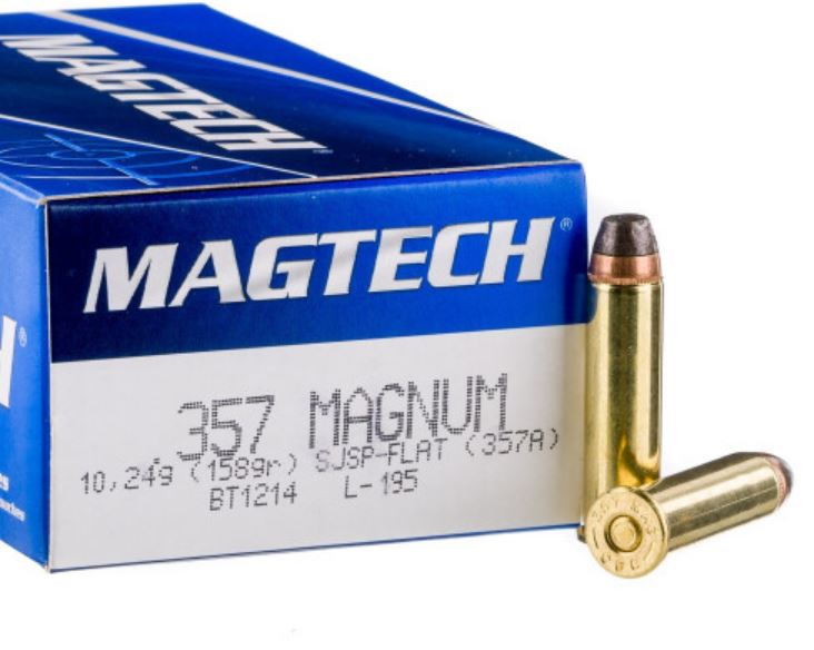 1000 Rounds of .357 Mag Ammo by -158gr SJSP