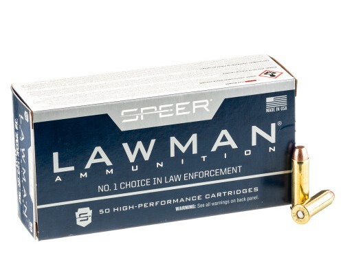 1000 Rounds of .38 Spl Ammo  Lawman – 125gr TMJ