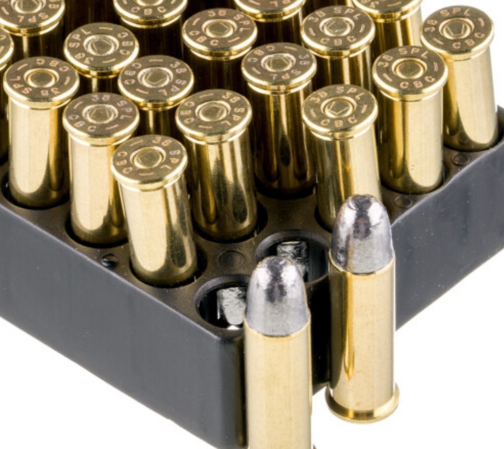 1000 Rounds of .38 Spl Ammo Magtech – 158gr LRN