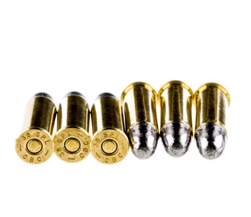 1000 Rounds of .38 Spl Ammo Magtech – 158gr LRN