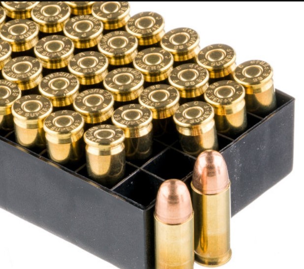 1000 Rounds of .38 Super +P Ammo Bronze – 130gr FMJ