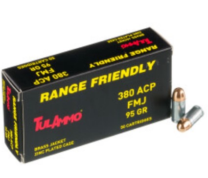 1000 Rounds of .380 ACP Ammo- 95gr FMJ *NONMAGNETIC*