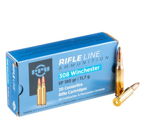 200 Rounds of .308 Win Ammo by Prvi Partizan – 180gr SP
