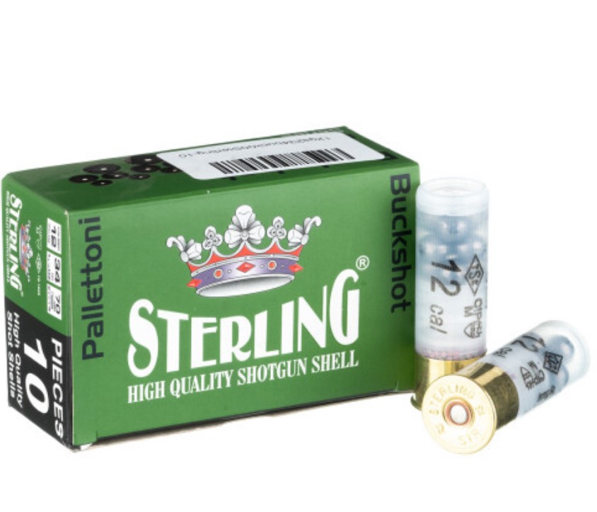 200 Rounds of 12ga Ammo by Sterling buck