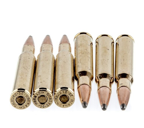 200 Rounds of 30-06 Springfield Ammo by Hornady American Whitetail – 180gr InterLock SP