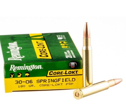 200 Rounds of 30-06 Springfield Ammo by Remington – 180gr PSP