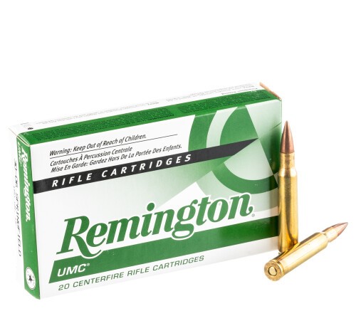 200 Rounds of 30-06 Springfield Ammo by Remington UMC – 150gr MC