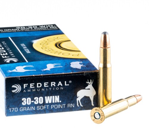 200 Rounds of 30-30 Win Ammo by Federal – 170gr SP