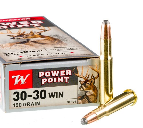 200 Rounds of 30-30 Win Ammo by Winchester – 150gr PP