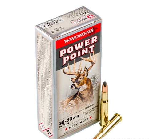 200 Rounds of 30-30 Win Ammo by Winchester – 150gr PP