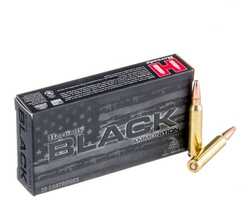 200 Rounds of 5.56×45 Ammo by Hornady BLACK – 75gr InterLock HD SBR