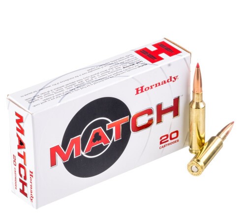 200 Rounds of 6.5 Creedmoor Ammo by Hornady – 147gr ELD Match