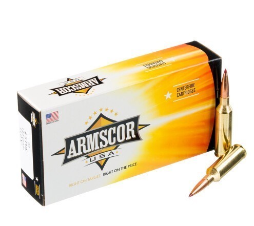 200 Rounds of 6.5 PRC Ammo by Armscor USA – 143gr ELD-X