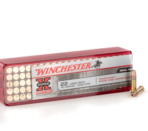 2000 Rounds of .22 LR Ammo by Winchester – 40gr HP