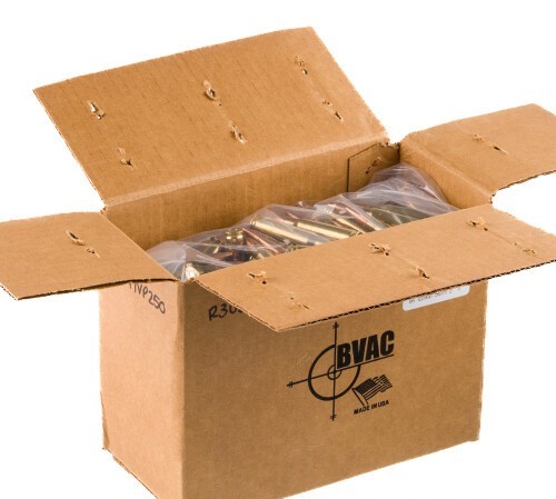 250 Rounds of .308 Win Ammo by BVAC Remanufactured – 147gr FMJ