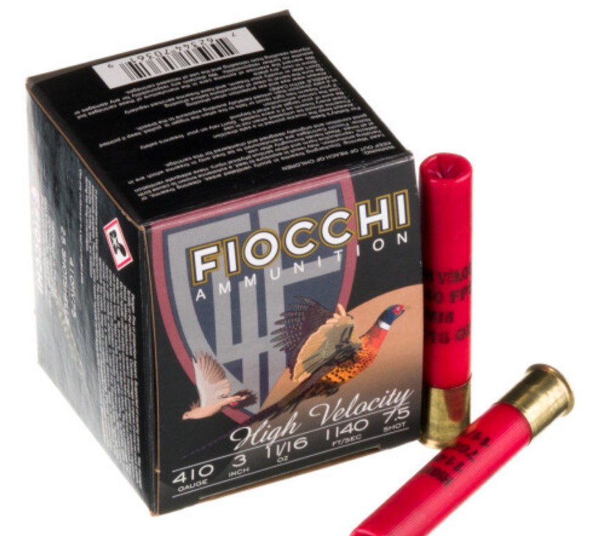 250 Rounds of .410 Ammo by Fiocchi – 7.5 shot