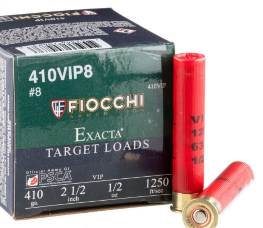 250 Rounds of .410 ammo by Fiocchi 8 Shot