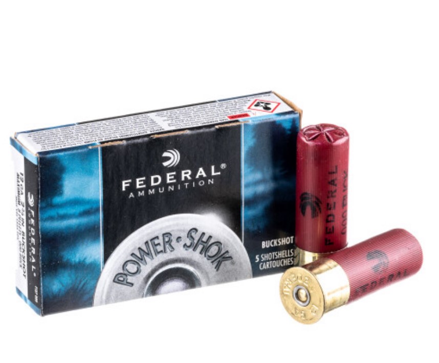 250 Rounds of 12ga Ammo by Federal Power Buck