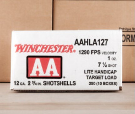 250 Rounds of 12ga Ammo by Winchester 7.5 shot