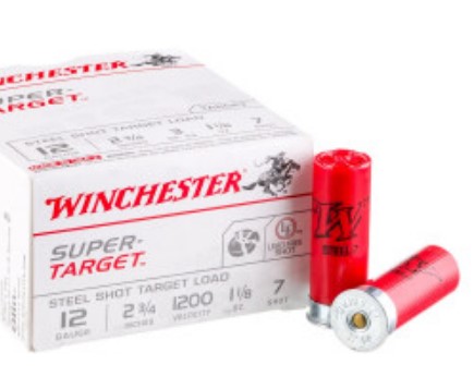 250 Rounds of 12ga Ammo by Winchester Shot (Steel)