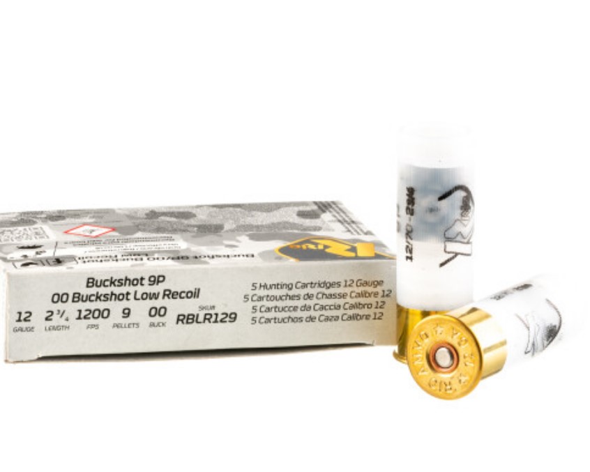 250 Rounds of 12ga Low Recoil Ammo Buck
