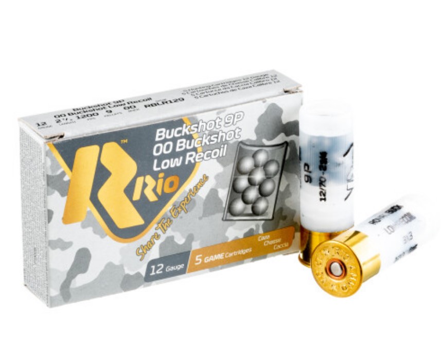 250 Rounds of 12ga Low Recoil Ammo Buck