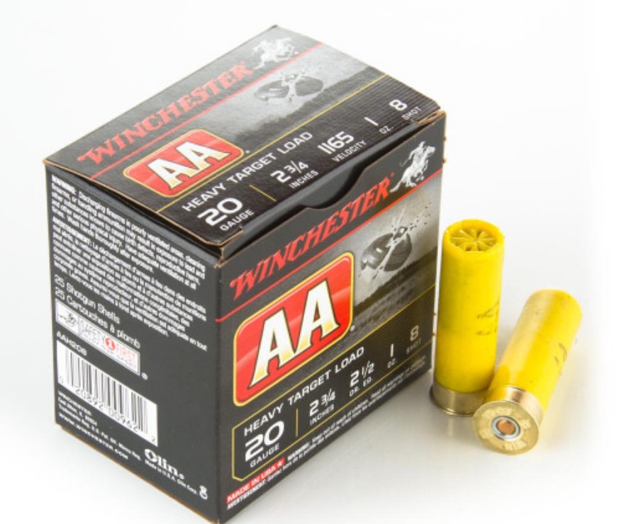 250 Rounds of 20ga Ammo by Winchester 8 Shot