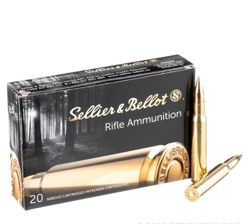 400 Rounds of 30-06 Springfield Ammo by Sellier & Bellot – 180gr FMJ