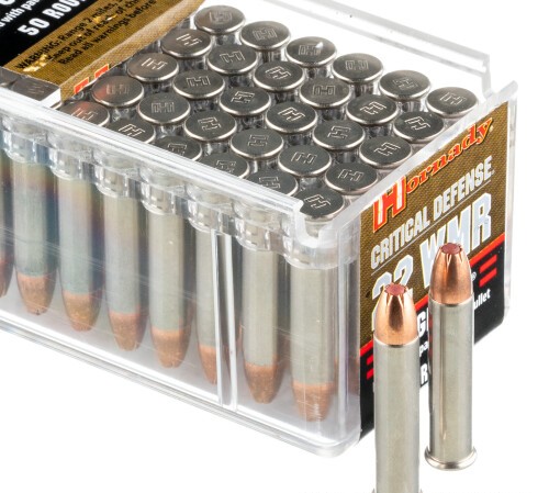 500 Rounds of .22 WMR Ammo by Hornady Critical Defense – 45gr FTX