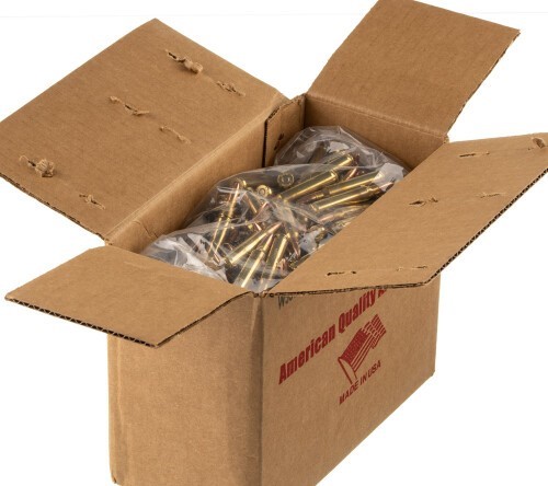 500 Rounds of 5.56×45 Ammo by American Quality Ammunition – 55gr FMJ