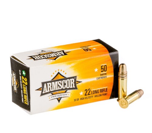 5000 Rounds of .22 LR Ammo by Armscor – 36gr CPHP