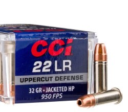 5000 Rounds of .22 LR Ammo by CCI Uppercut – 32gr JHP