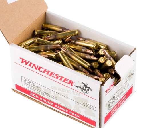 800 Rounds of .223 Ammo by Winchester USA – 55gr FMJ