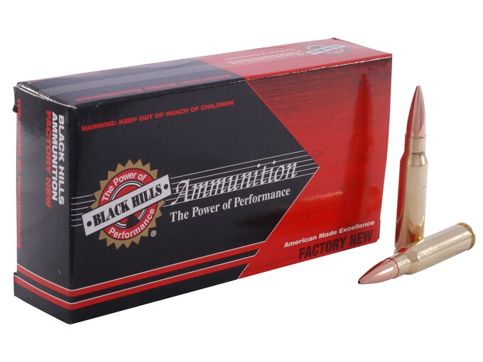 Black Hills 308 Winchester Ammo 168 Grain Point Moly