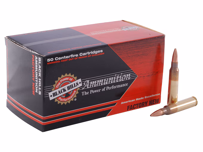 Black Hills 5.56x45mm NATO Ammo 69 Tip Match