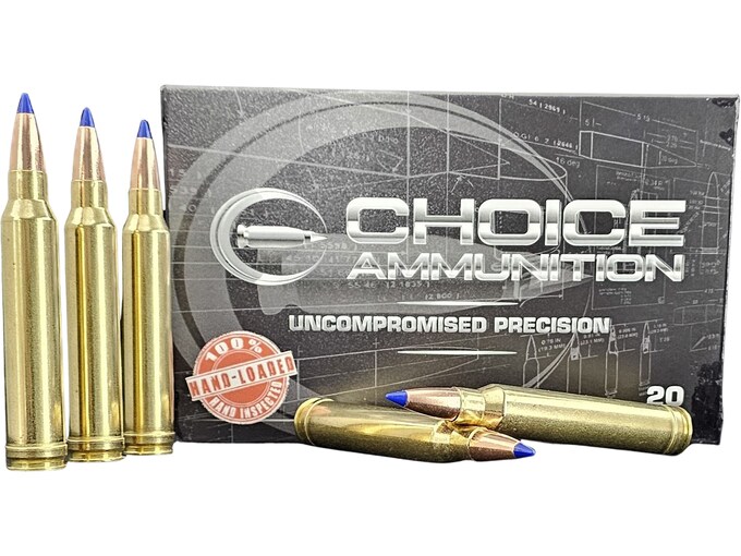 Choice 300 Winchester Magnum Ammo 180 Grain Barnes Tipped Box of 20