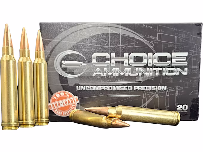 Choice 300 Winchester Magnum Ammo 185 Grain Berger Hunting VLD Box of 20