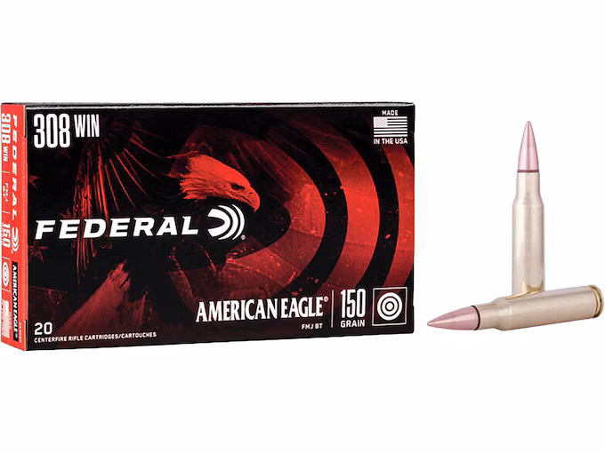Federal American Eagle 308 Winchester Box of 20