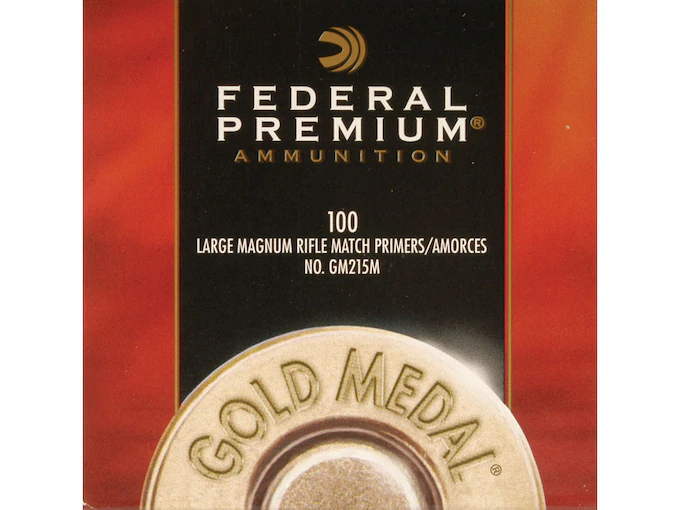 Federal Premium Gold Medal Large Rifle Magnum  #215M