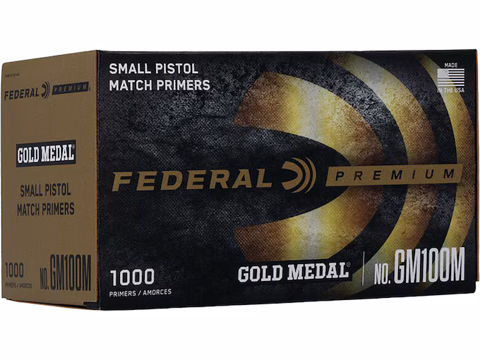 Federal Premium Gold Medal Small Pistol Match 100M