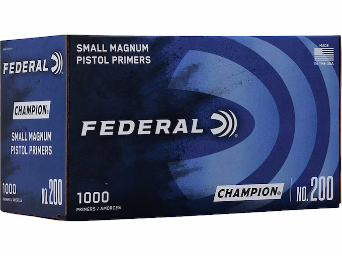 Federal Small Pistol Magnum Primers 200