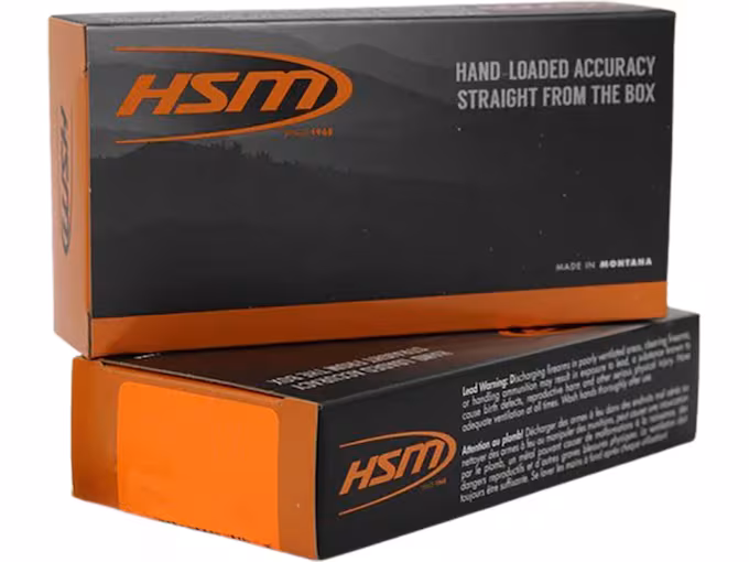 HSM Subsonic 308 Winchester Ammo 175 Grain Sierra Box of 20