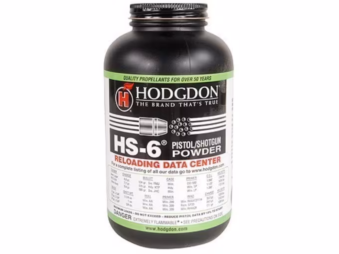Hodgdon HS6 Smokeless Gun Powder