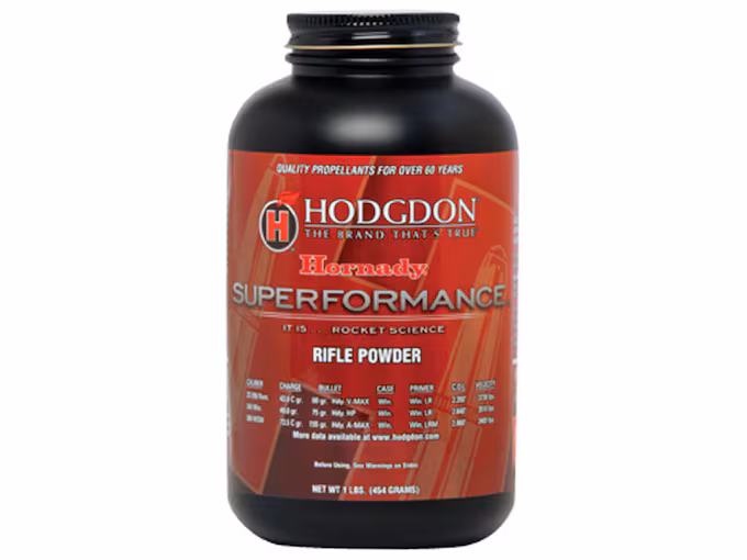 Hodgdon Hornady Superformance Smokeless Gun Powder
