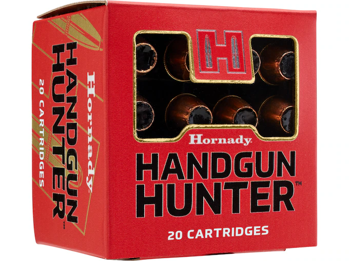 Hornady Handgun Hunter 357 Magnum Ammo 130 Grain Hornady MonoFlex Solid Hollow Point Lead Free
