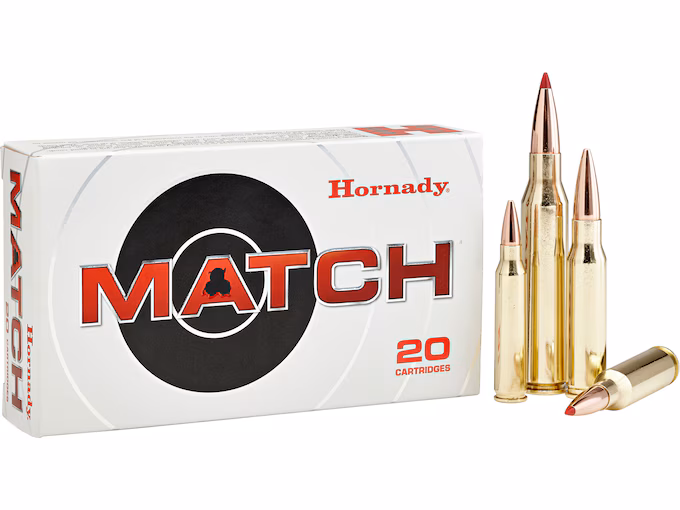 Hornady Match 223 Remington Ammo 73 Grain Hornady ELD  Box of 20