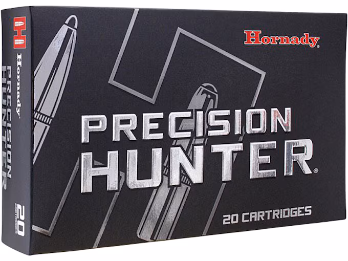 Hornady Precision Hunter 300 Winchester Magnum Ammo 200 Grain Box of 20