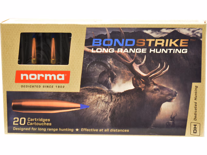 Norma BondStrike 308 Winchester Ammo 180  Box of 20